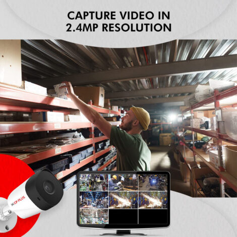 CP Plus HD 2.4-MP Bullet CCTV (CP-URC-TC24PL2) - Image 3