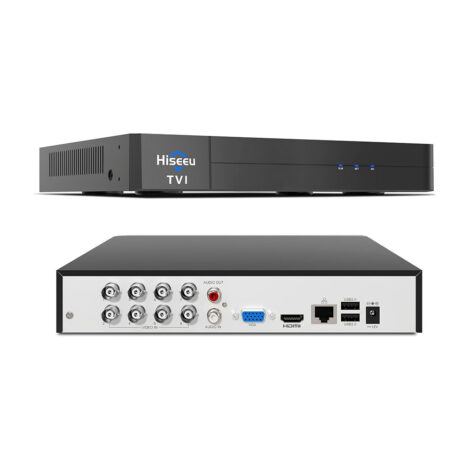 Hiseeu 3K 8 Channel H.265+ DVR Security Digital Video Recorder