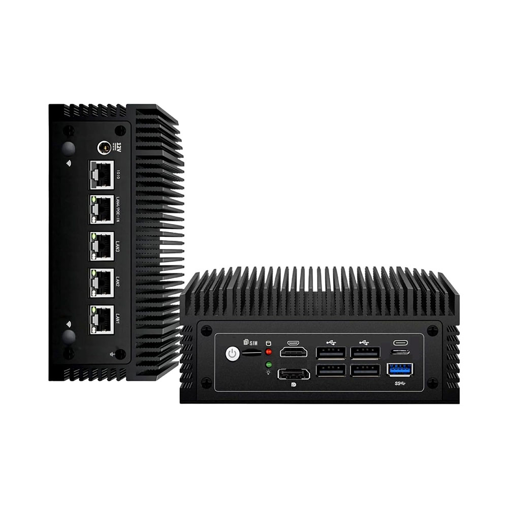 Fanless N100 Micro Firewall Appliance