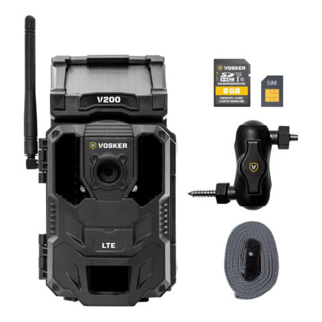 Vosker V200 | Cellular Security Camera | Built-in Solar Panel